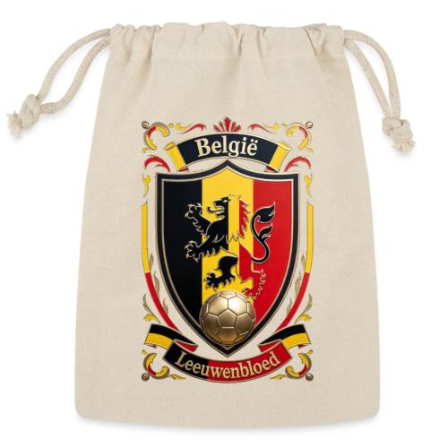 Belgium Lion Crest T-Shirt, Belgian Flag Gift - Reusable Gift Bag