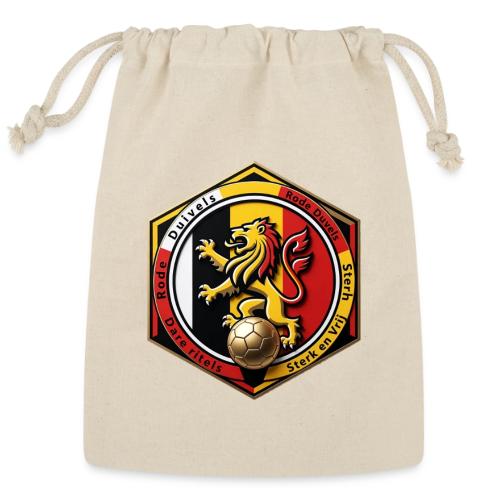 Belgium Lion Valor T-Shirt, Belgian Pride Gift - Reusable Gift Bag