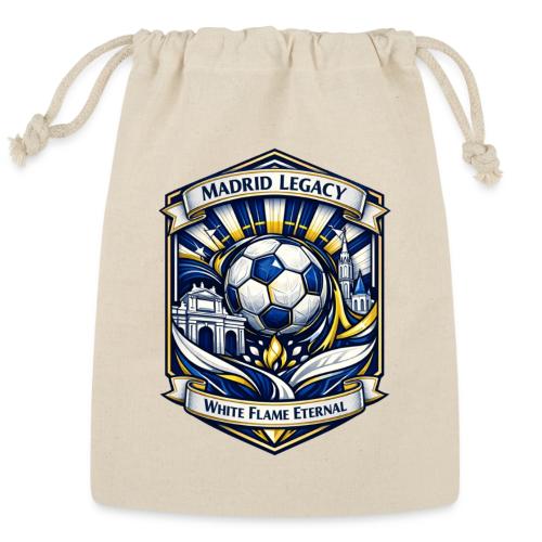 Madrid White Legacy T Shirt, Madrid Fan Gift - Reusable Gift Bag