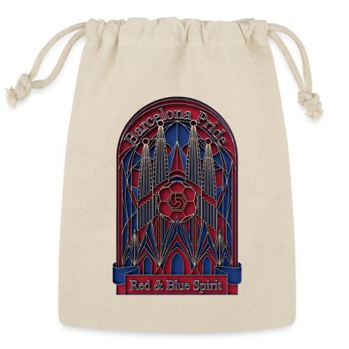 Barcelona Scarlet Pride T Shirt, Vibrant City Gift - Reusable Gift Bag