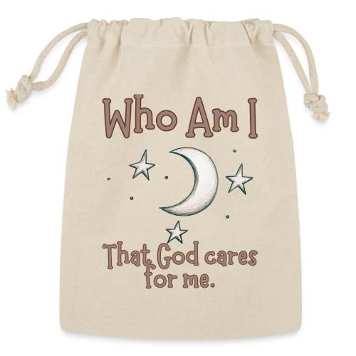 Who Am I that God cares for me - Reusable Gift Bag