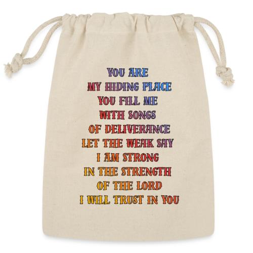 You Are My Hiding Place - Reusable Gift Bag