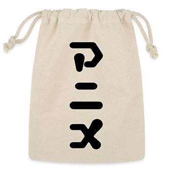The word anime in Japanese - Reusable Gift Bag - Natural - Front