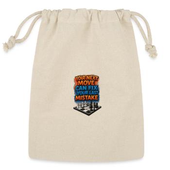 Your Next Move: Fix Your Last Mistake - Reusable Gift Bag - Natural - Front