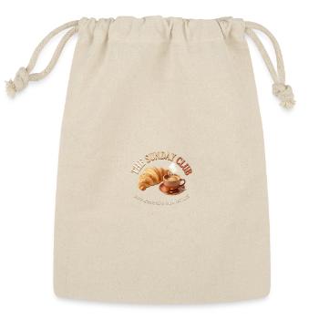 Sunday Club Croissant Coffee - Reusable Gift Bag - Natural - Front