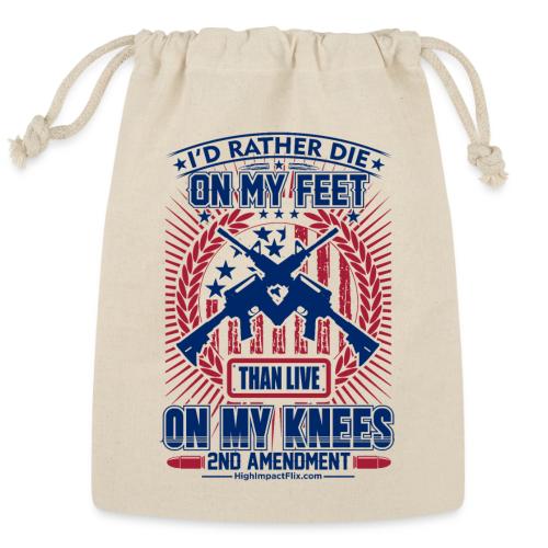 Die on My Feet for Light Background - Reusable Gift Bag