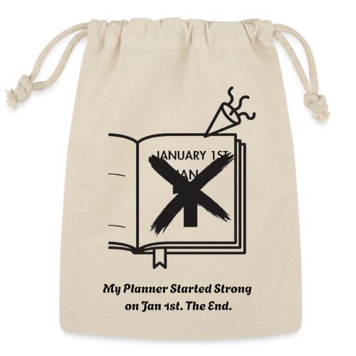 Jan 1st T-Shirt | Sarcastic New Year's - Reusable Gift Bag