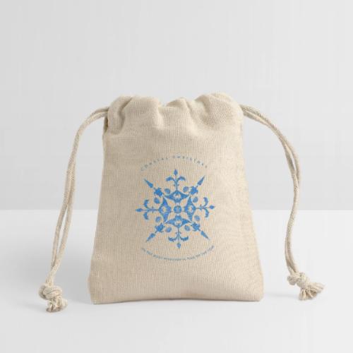 Coastal Christmas Snowflake 01 - Reusable Gift Bag