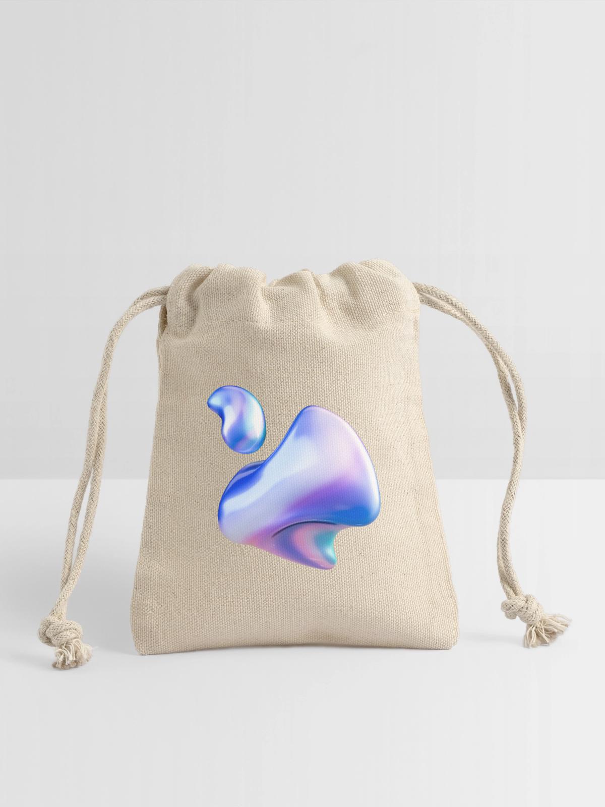 Unique - Reusable Gift Bag - Natural - Front