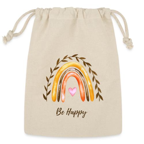 Be happy - Reusable Gift Bag