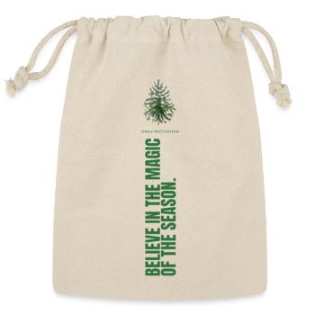 Believe in the Magic of the Session - Reusable Gift Bag - Natural - Front