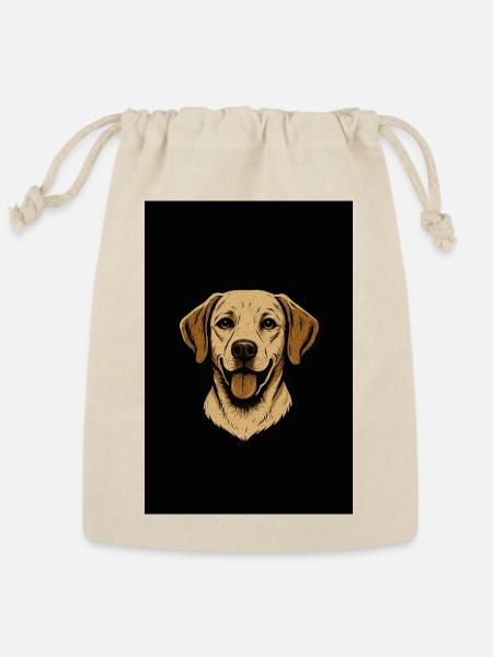 Dog is my Friend - Reusable Gift Bag - Natural