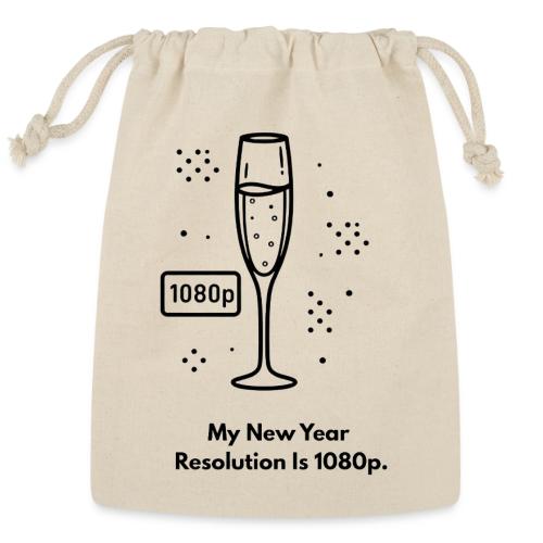 My New Year Resolution Is 1080p T-Shirt - Reusable Gift Bag