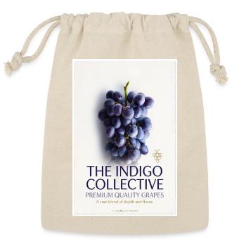Indigo Grape Collective - Reusable Gift Bag - Natural - Front