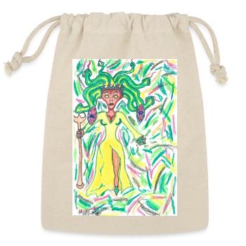 'Medusa' from the Montzart Collection - Reusable Gift Bag - Natural - Front