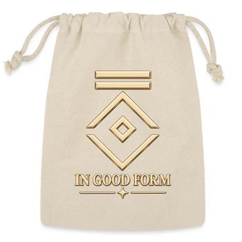 IN_GOOD_FORM_MAIN - Reusable Gift Bag - Natural - Front