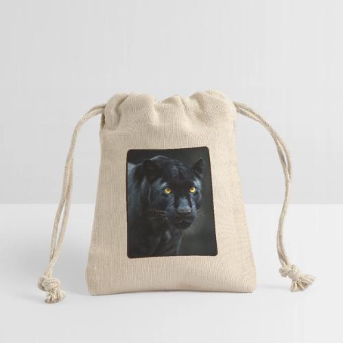 Black Panther Glowing Eyes Design - Reusable Gift Bag