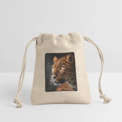Amur Leopard Face Wildlife Design - Reusable Gift Bag
