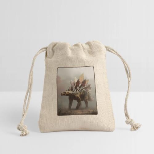 Stegosaurus Misty Forest Design - Reusable Gift Bag