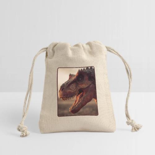 T Rex Roaring Close-Up Design - Reusable Gift Bag