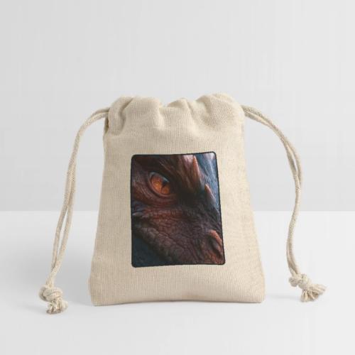 Fierce Ancient Dragon Portrait Design - Reusable Gift Bag