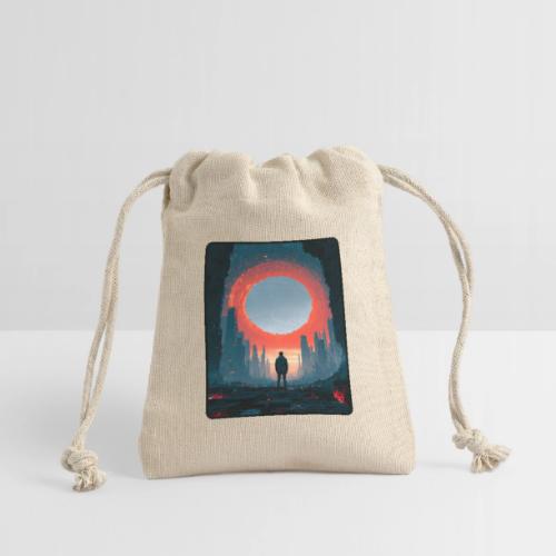 Cosmic Portal Future City Design - Reusable Gift Bag
