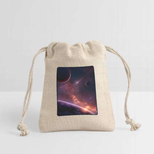 Cosmic Sunset Nebula Space Art - Reusable Gift Bag