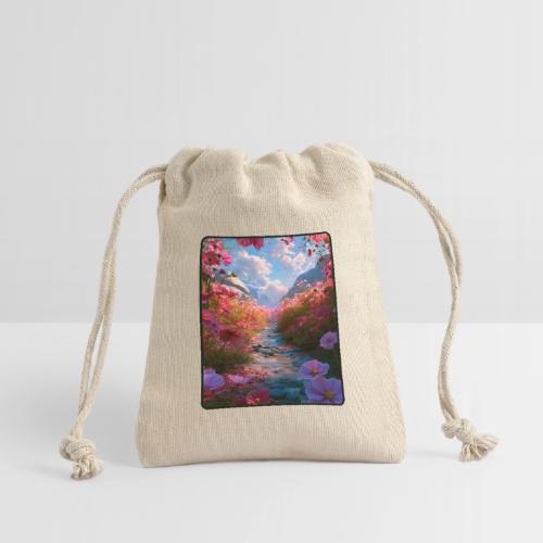 Dreamy Cosmos Valley Landscape Art - Reusable Gift Bag