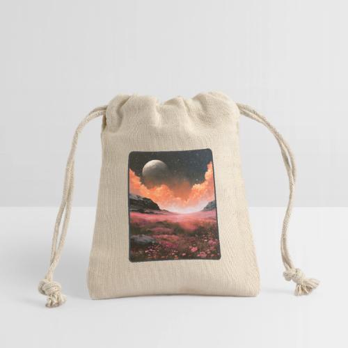 Moonlit Fantasy Flower Landscape - Reusable Gift Bag
