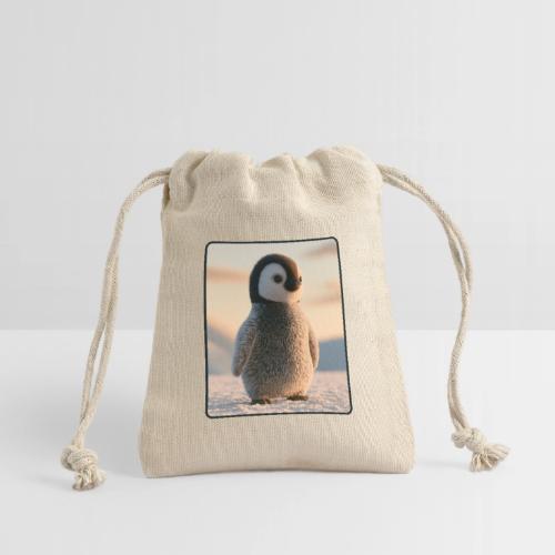 Cute Penguin Chick Sunrise Design - Reusable Gift Bag