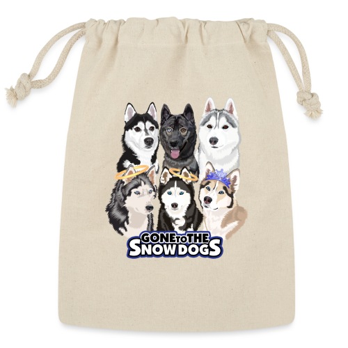 The Gone to the Snow Dogs Husky Pack - Reusable Gift Bag