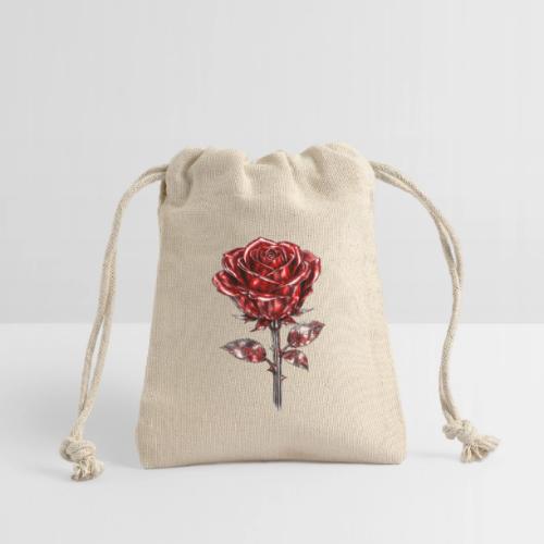 Silver Rose - Reusable Gift Bag