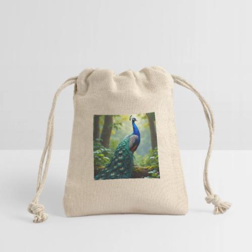 Majestic Peacock in Enchanted Forest - Reusable Gift Bag
