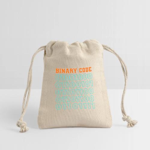 Say Hello in Binary code - Reusable Gift Bag