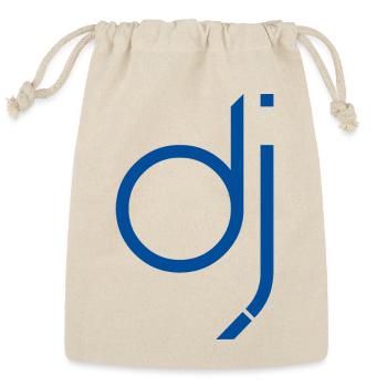 DJ - Reusable Gift Bag - Natural - Front