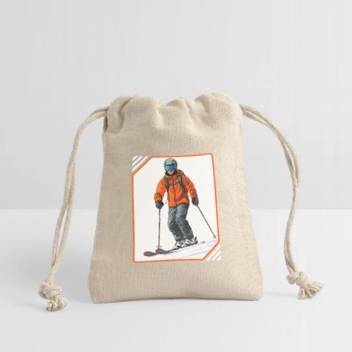 Skiing Thrill Ride - Reusable Gift Bag