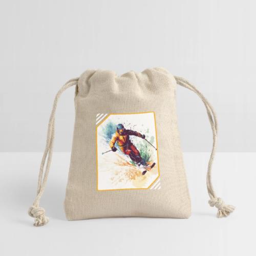 Winter Skiing Escape - Reusable Gift Bag