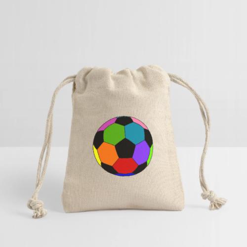 Multi-colored soccer ball - Reusable Gift Bag