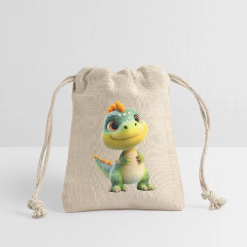 Playful 3D Baby Dinosaur - Reusable Gift Bag
