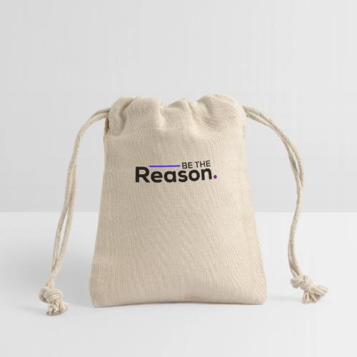 Be the Reason Logo (Black) - Reusable Gift Bag