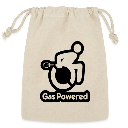 This wheelchair is gas powered * - Reusable Gift Bag