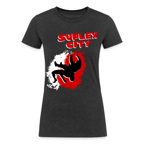 Suplex City (Womens) - Women's Tri-Blend Organic T-Shirt