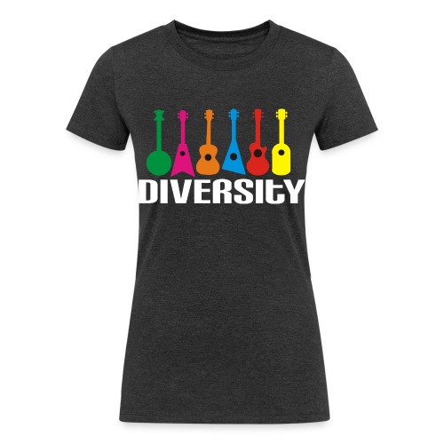 Ukulele Diversity - Women's Tri-Blend Organic T-Shirt