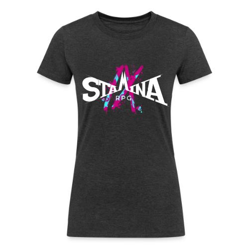 SRPG9 (White Text) - Women's Tri-Blend Organic T-Shirt