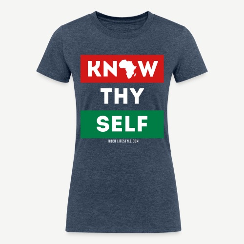 Know Thy Self - Women's Tri-Blend Organic T-Shirt
