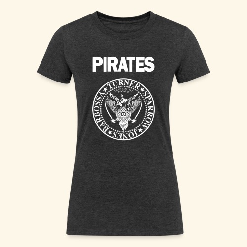 Punk Rock Pirates [heroes] - Women's Tri-Blend Organic T-Shirt