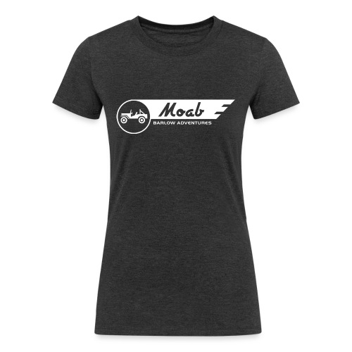 Barlow Adventures Moab Logo - Women's Tri-Blend Organic T-Shirt