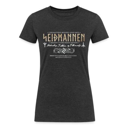 Heathenry, Magic and Folktales - Women's Tri-Blend Organic T-Shirt