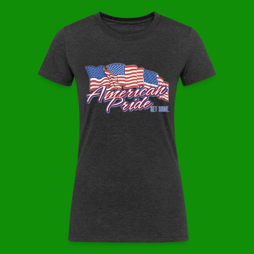 American Pride - Women's Tri-Blend Organic T-Shirt