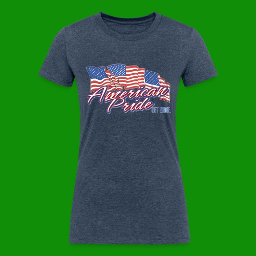 American Pride - Women's Tri-Blend Organic T-Shirt
